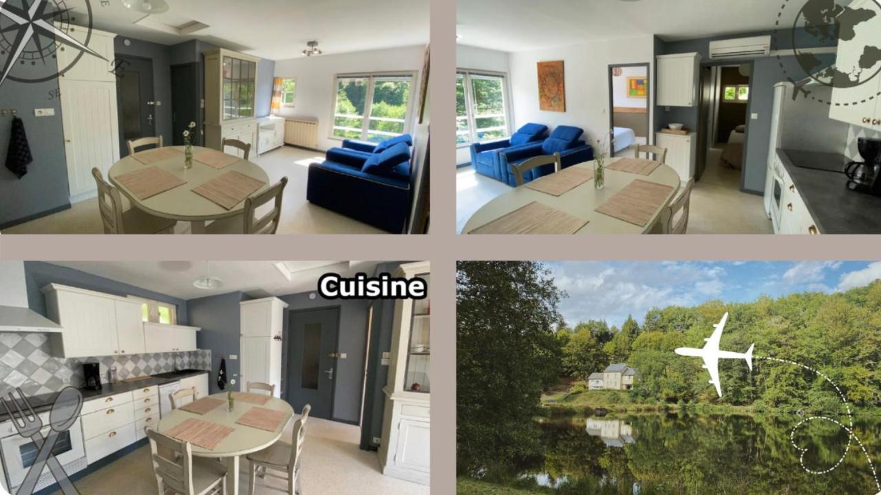 Appartement Aux Sources De La Chabanne Saint-Hilaire-les-Courbes Экстерьер фото